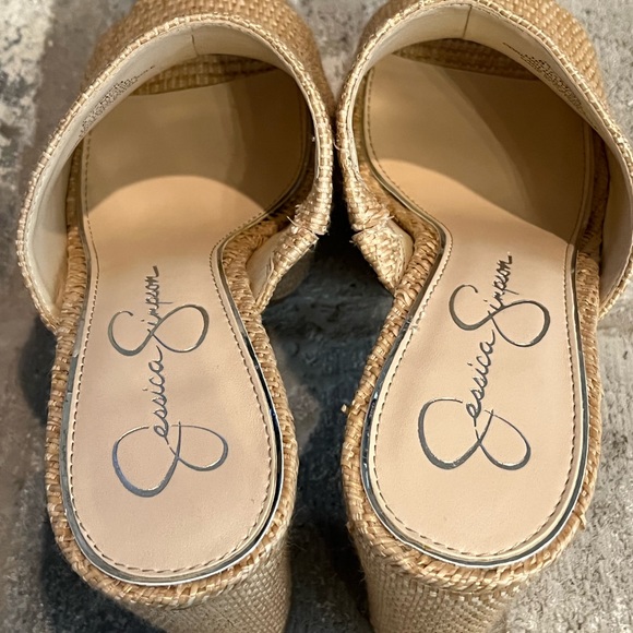 New/Never worn Jessica Simpson “JS-Camree” cork and man made sole. Sz. 8 1/2 - Picture 7 of 7